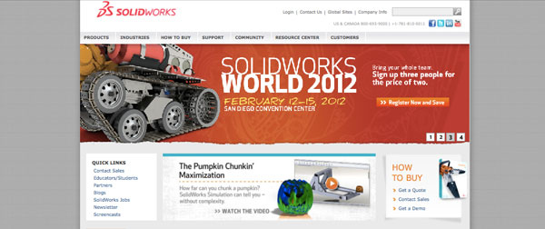 SolidWorks.com Home